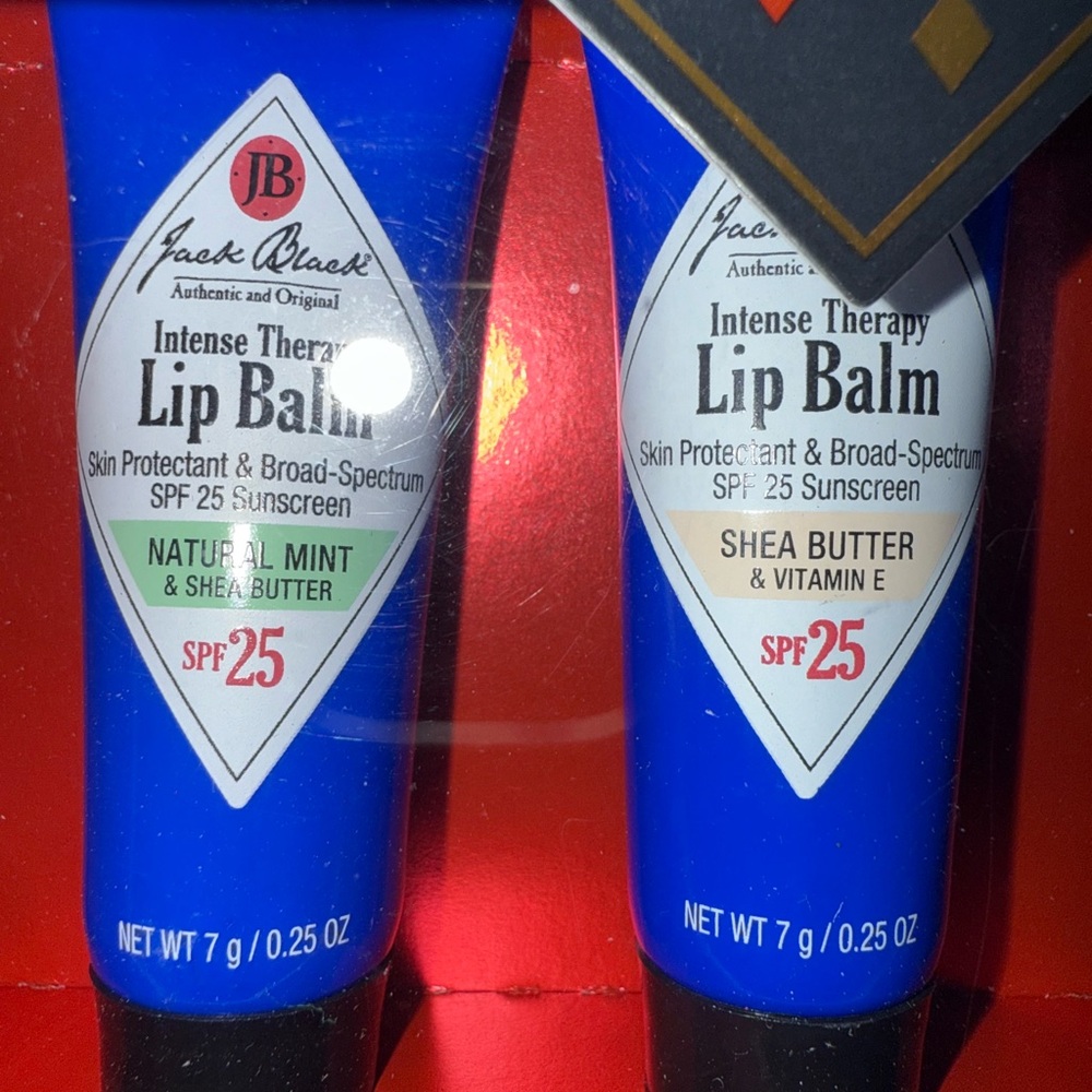 Intense Therapy Lip Balm Set - Blue and White